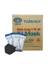Khẩu Trang Y Tế KF94 Tuấn Huy Đen